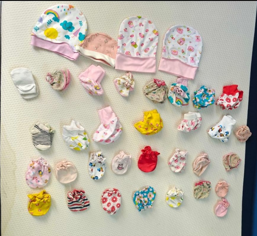 Assorted secondhand used baby clothing India