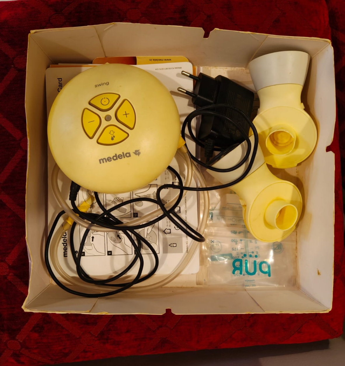 Used Medela electric breast pump preloved India Used Medela electric breast pump preloved India