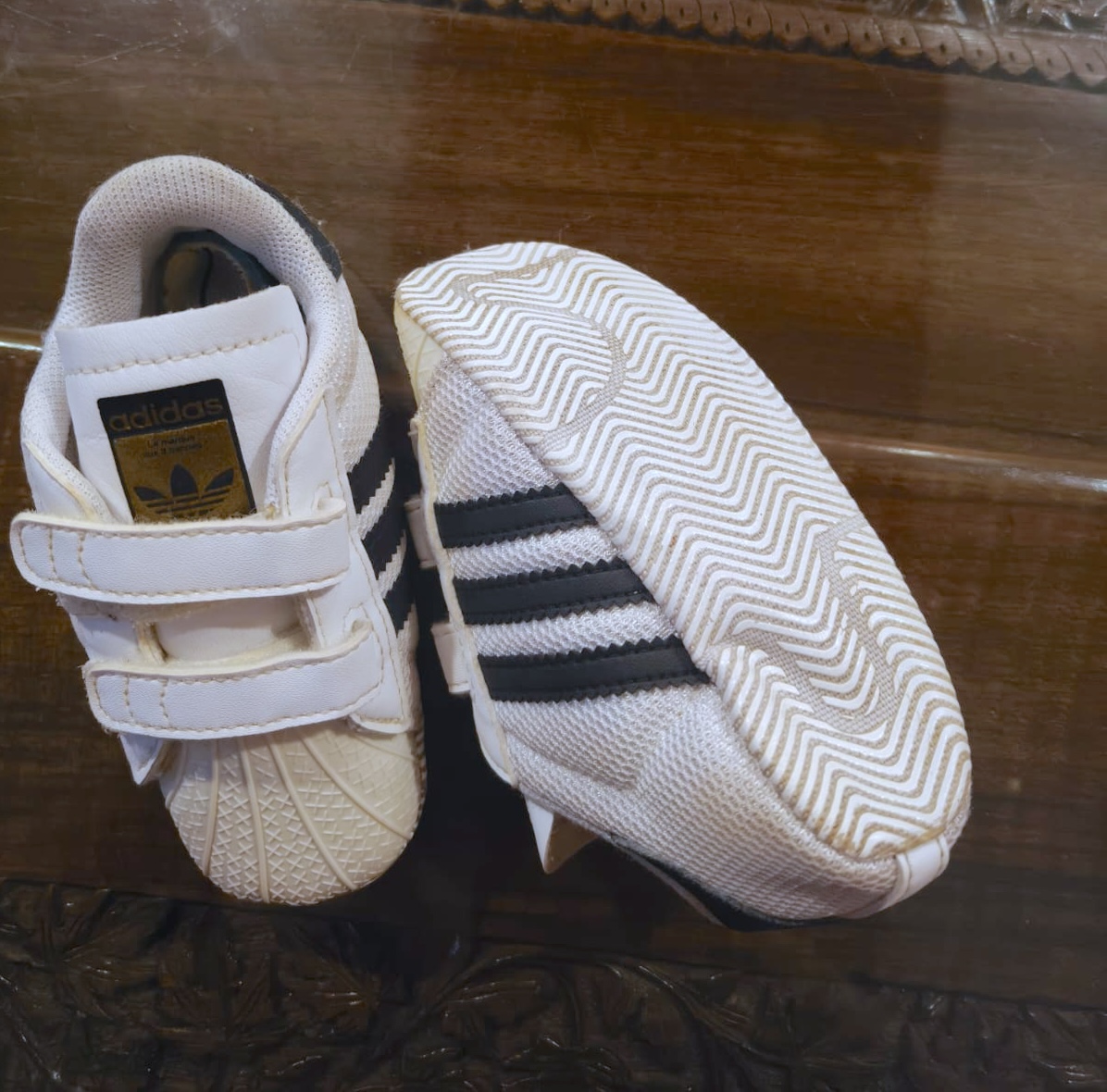 Affordable branded baby shoes Adidas preloved