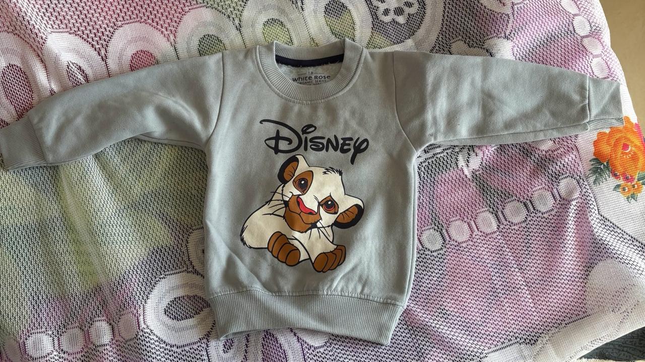 Warm winter pullover for babies preloved