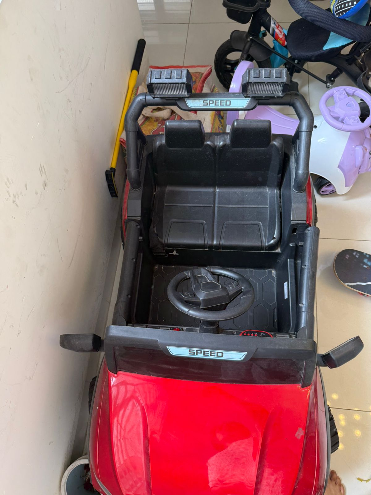 Preowned battery jeep for kids Bangalore