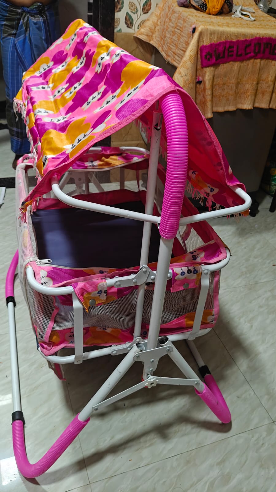 Baby swing cradle with mosquito net Mumbai