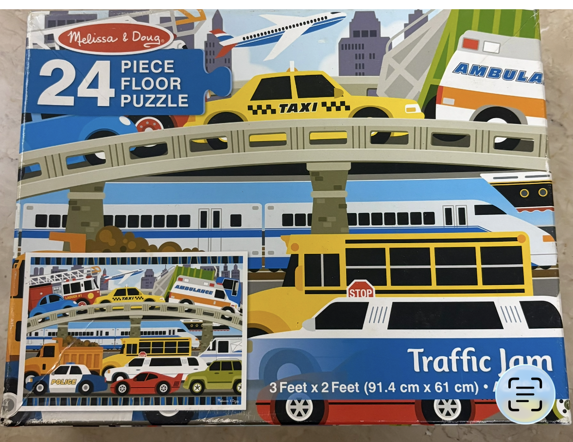 Melissa and Doug puzzle in good condition