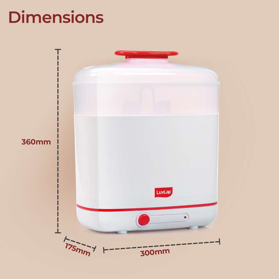 Used LuvLap steam steriliser for baby bottles Used LuvLap steam steriliser for baby bottles