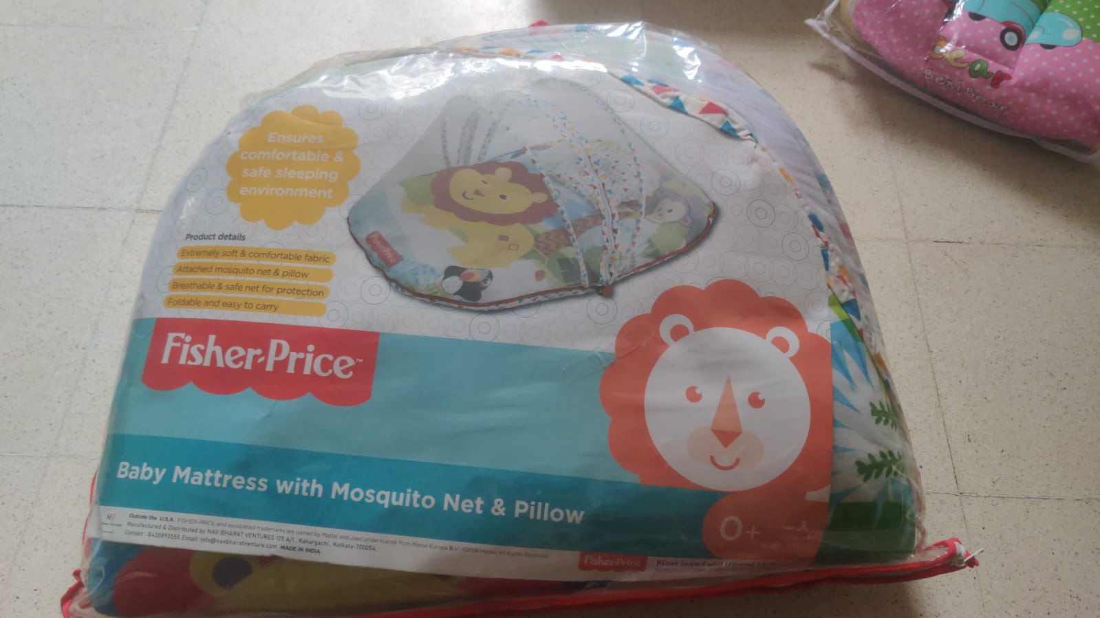 Newborn bedding Fisher Price with net for sale Newborn bedding Fisher Price with net for sale