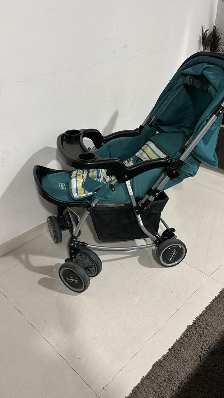 Preowned Babyhug baby pram India