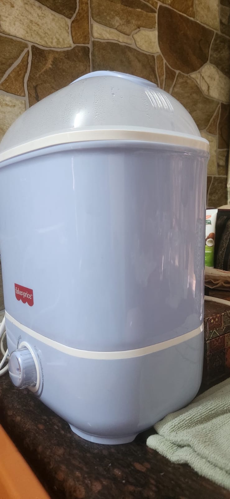 Efficient Fisherprice steam steriliser used Efficient Fisherprice steam steriliser used