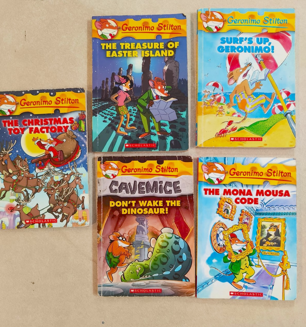 Used Geronimo Stilton storybooks India