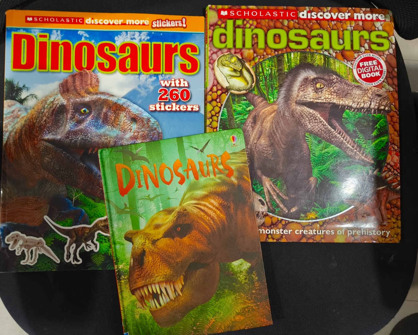 Children’s dinosaur learning books preloved Children’s dinosaur learning books preloved