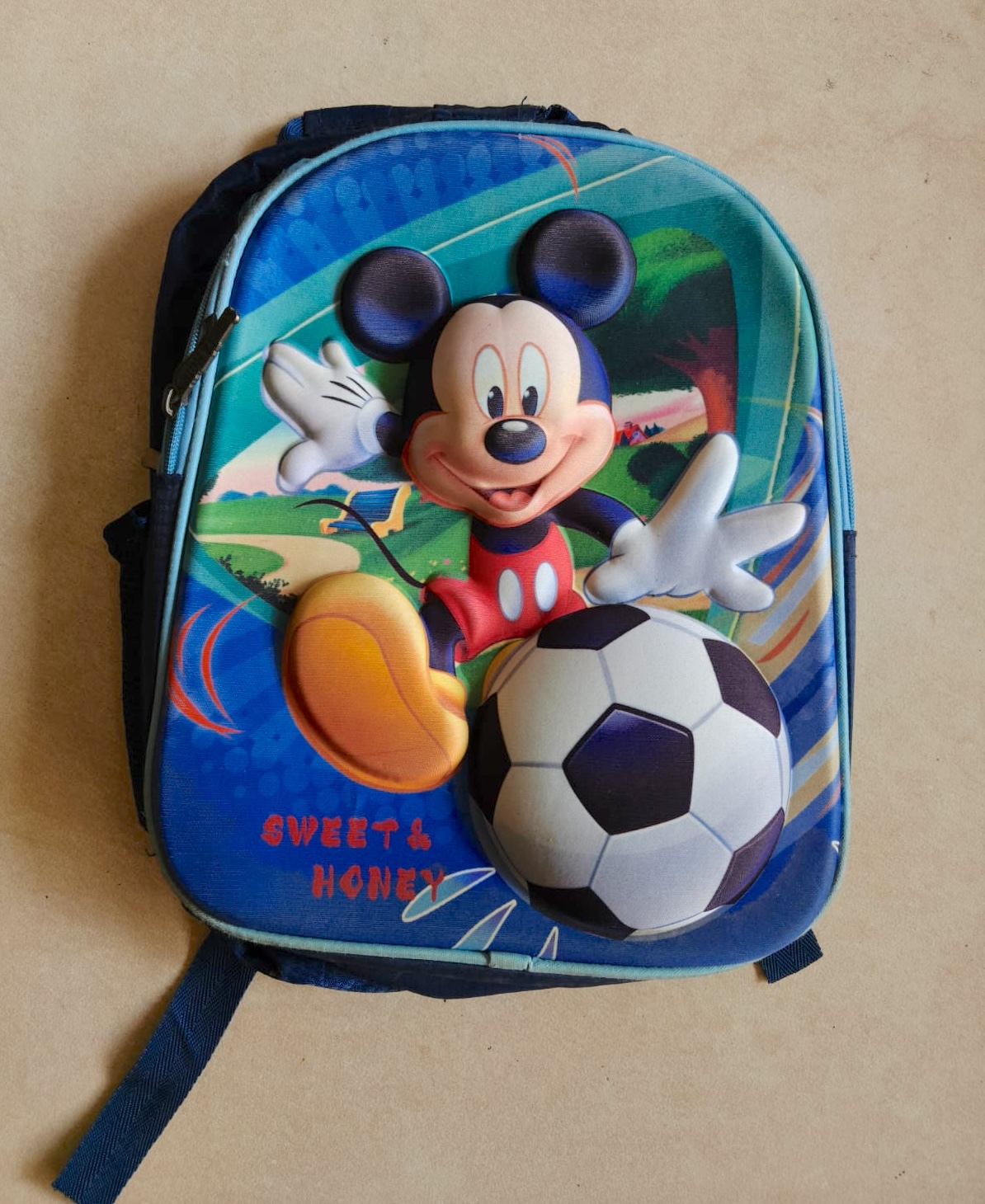 Used good quality Mickey Mouse backpack for toddlers
