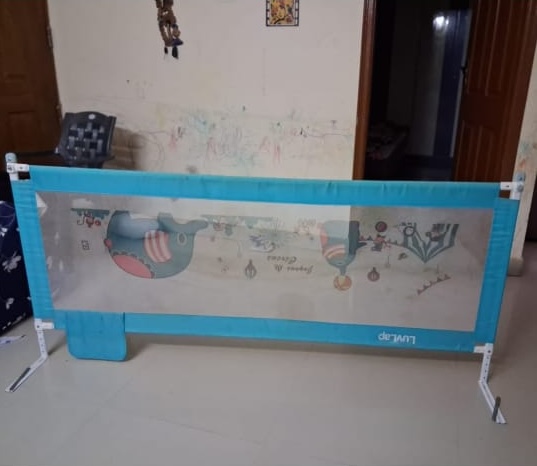 Preowned bed guard rail LuvLap