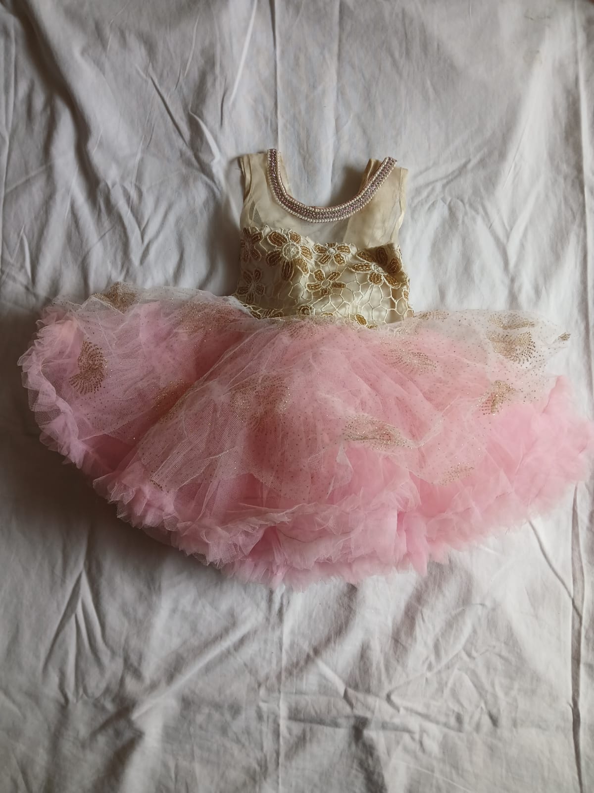 Preloved baby party frock like new in condition Preloved baby party frock like new in condition