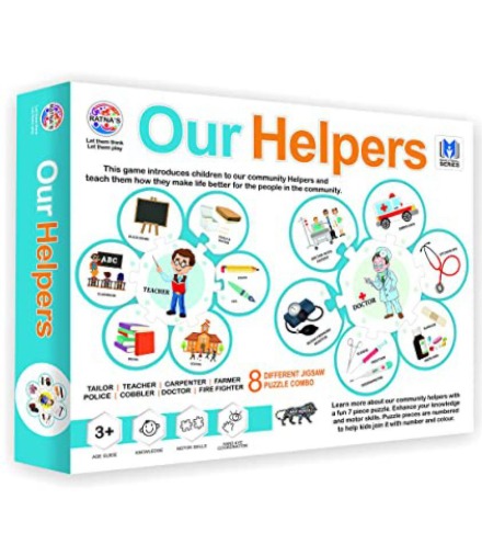 Preowned kids learning puzzle Our Helpers