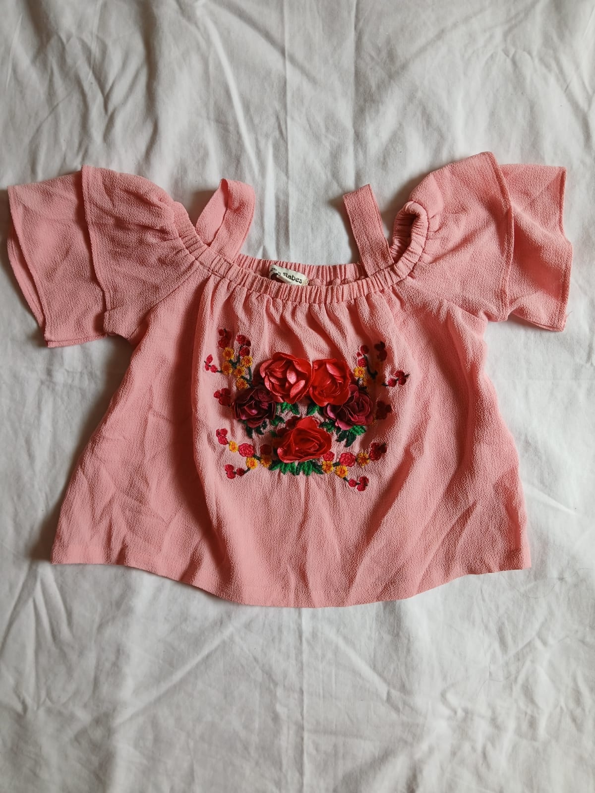 Cute party top for toddlers used