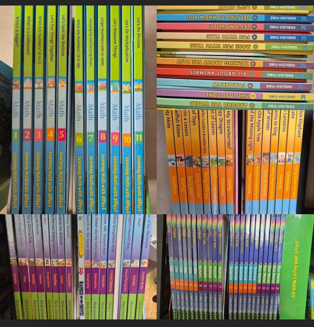 Preloved ETL educational books set Preloved ETL educational books set
