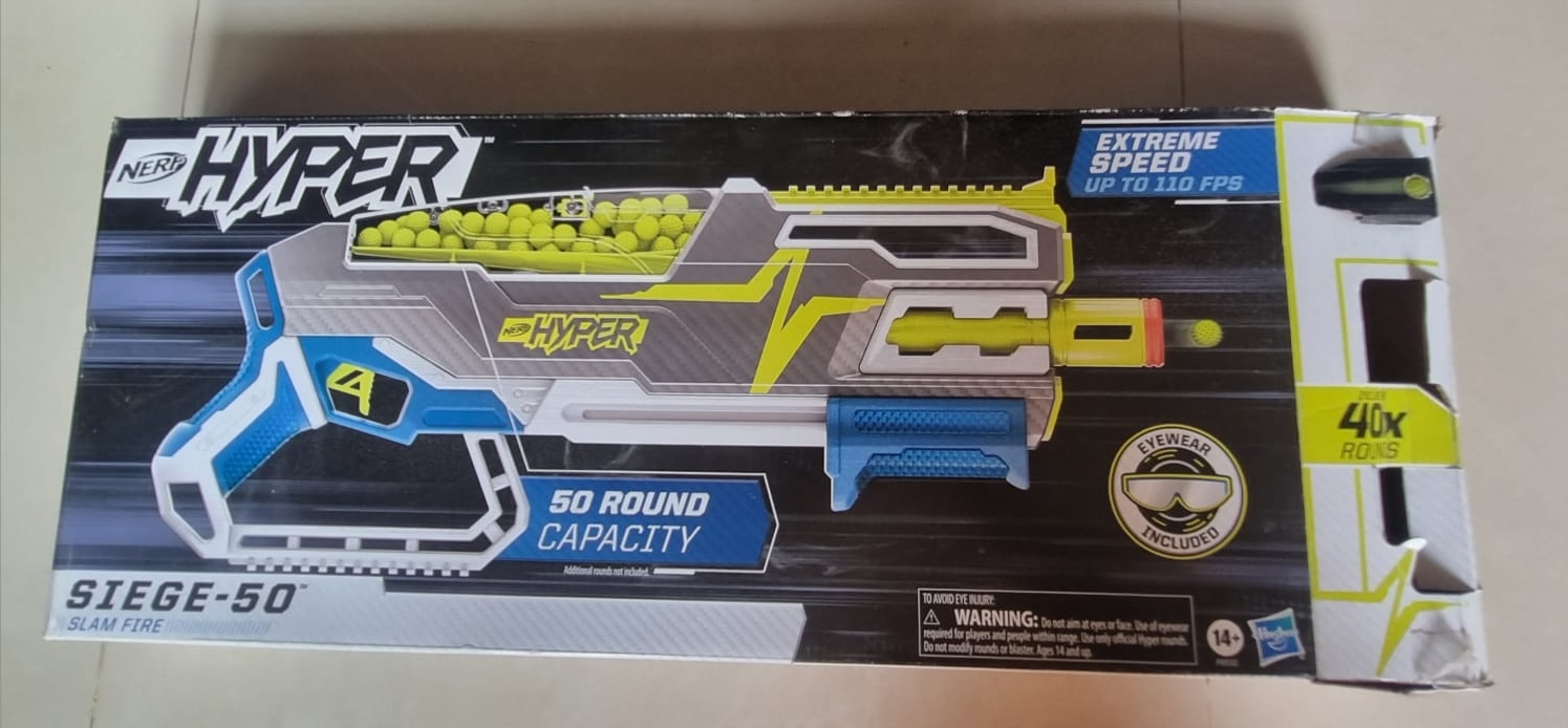 Preowned unused nerf gun for sale