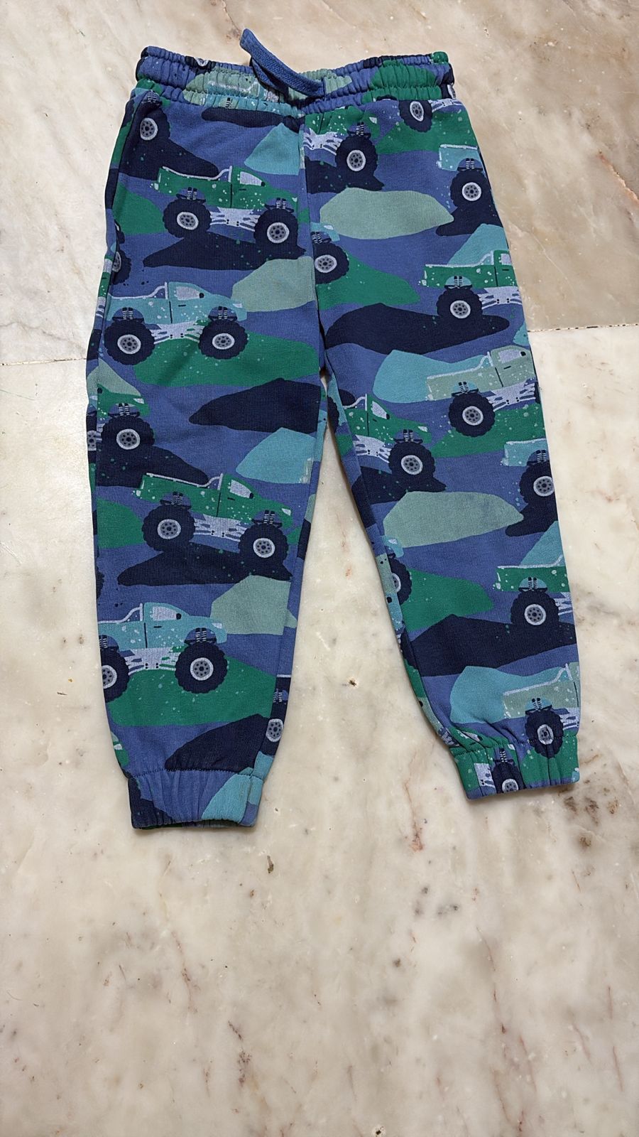 Preowned M&S kids monster truck joggers