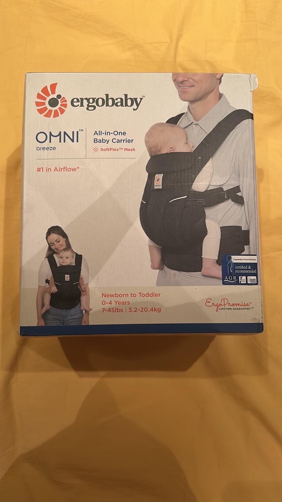 Ergobaby Omni Breeze breathable carrier new