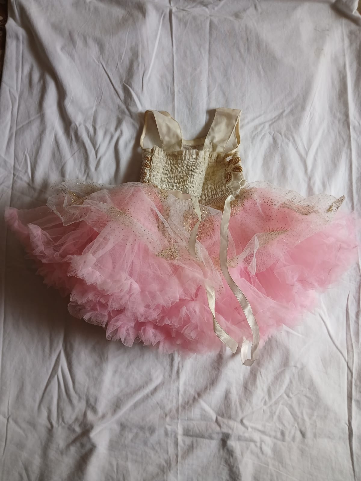 Gently used Infant partywear frock in excellent condition Gently used Infant partywear frock in excellent condition