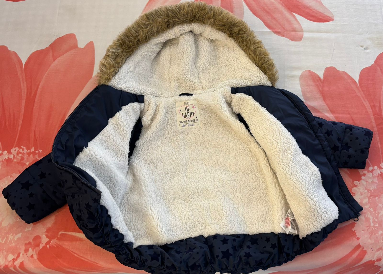Cozy warm jacket for toddlers used
