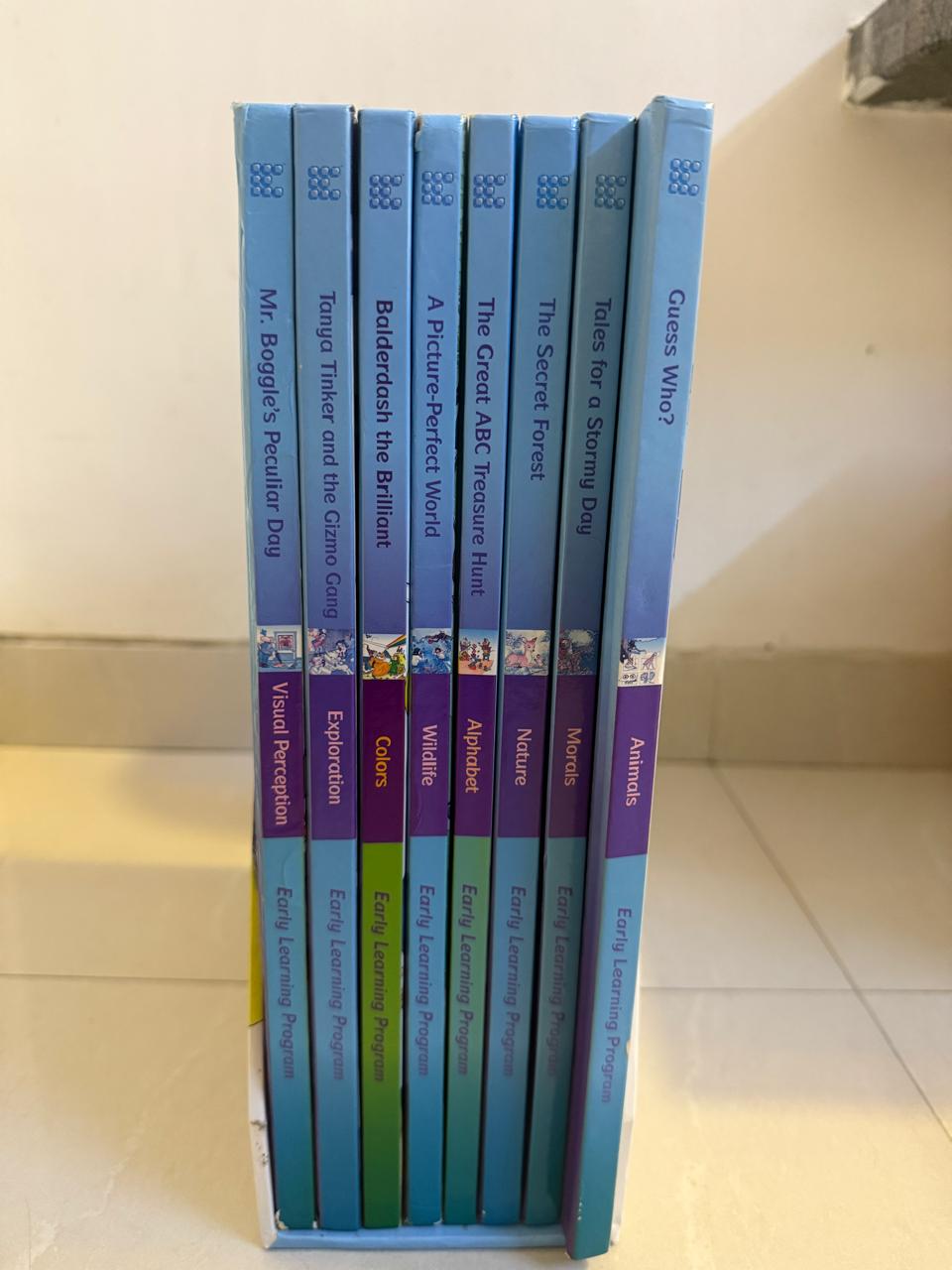 Preowned educational books for toddlers