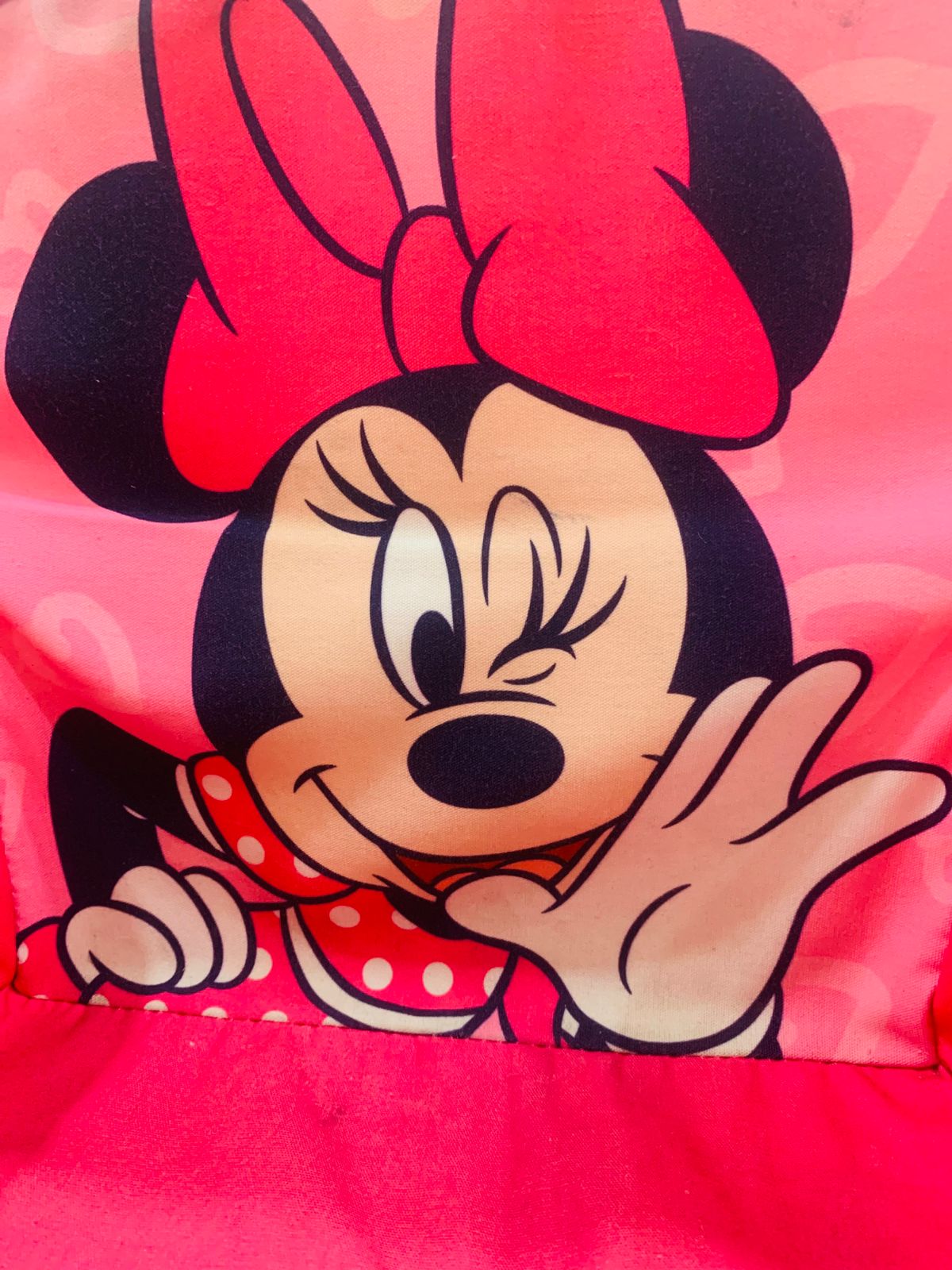 Soft Minnie Mouse sofa for toddlers preloved
