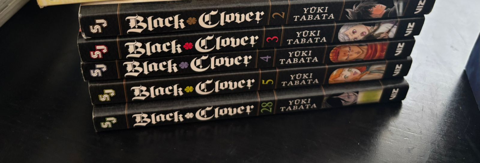 Preowned Black Clover manga collection