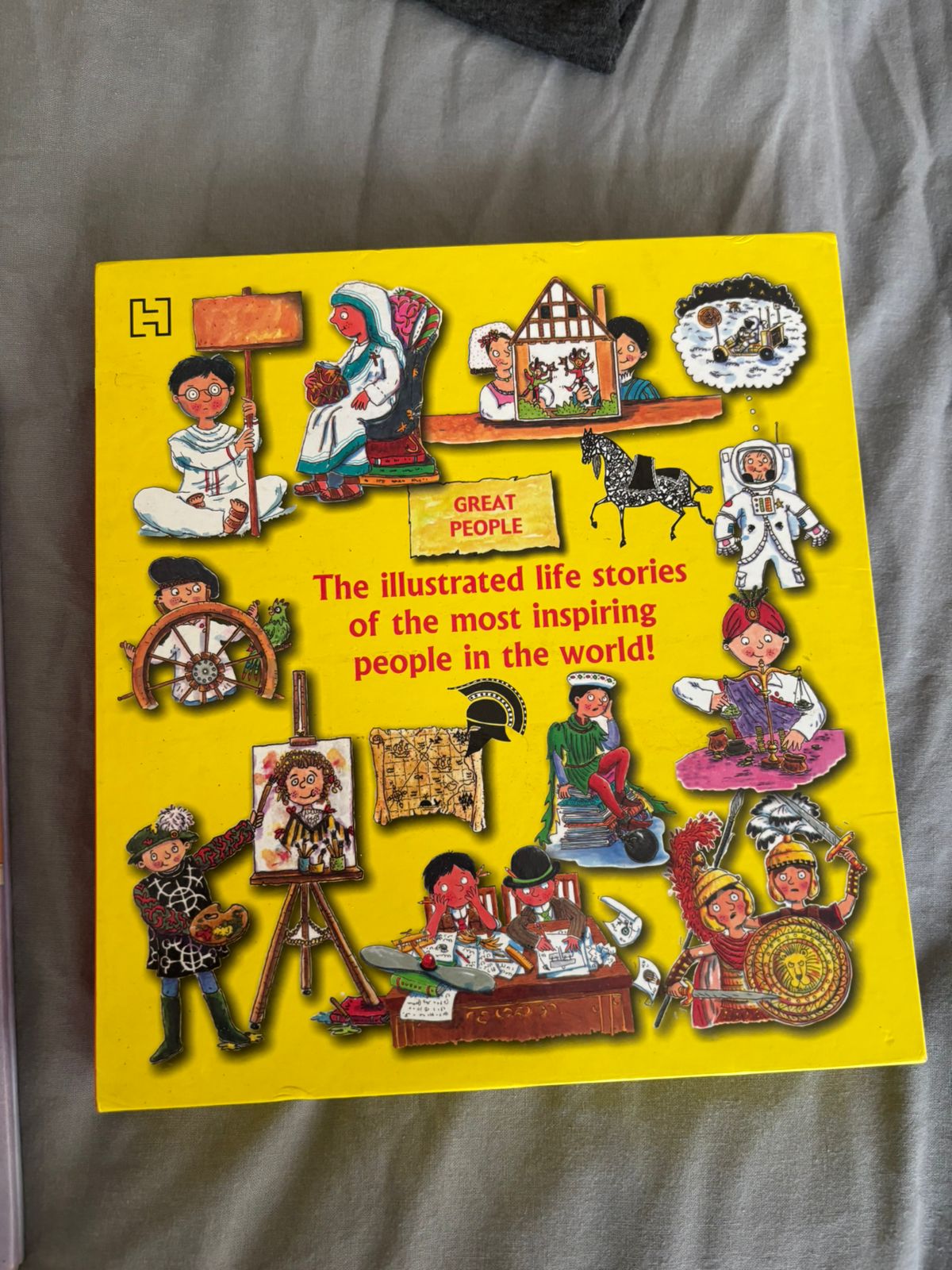 Preowned children biography books set