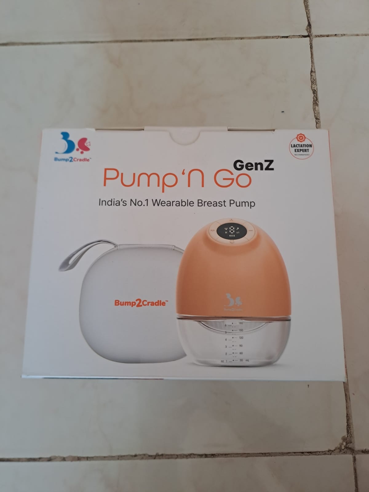 Used Bump2Cradle breast pump preloved