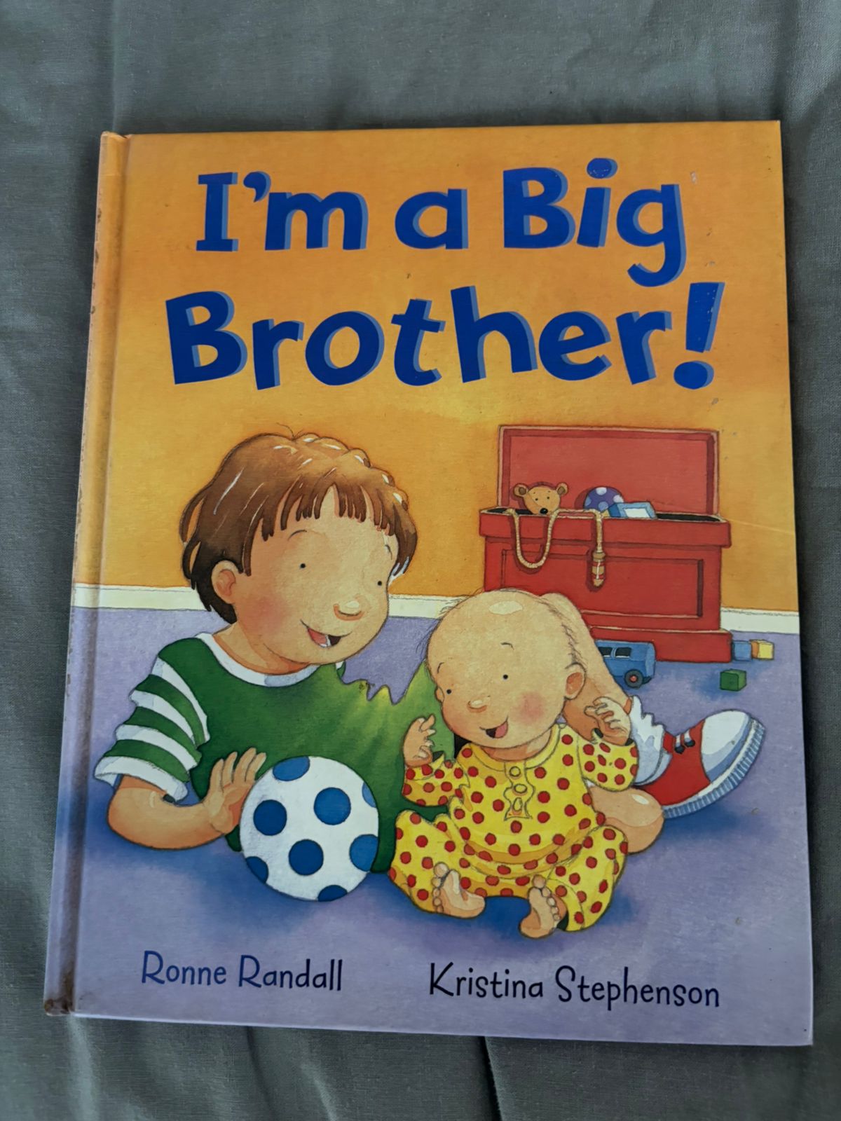 Children’s book about becoming a big brother preloved