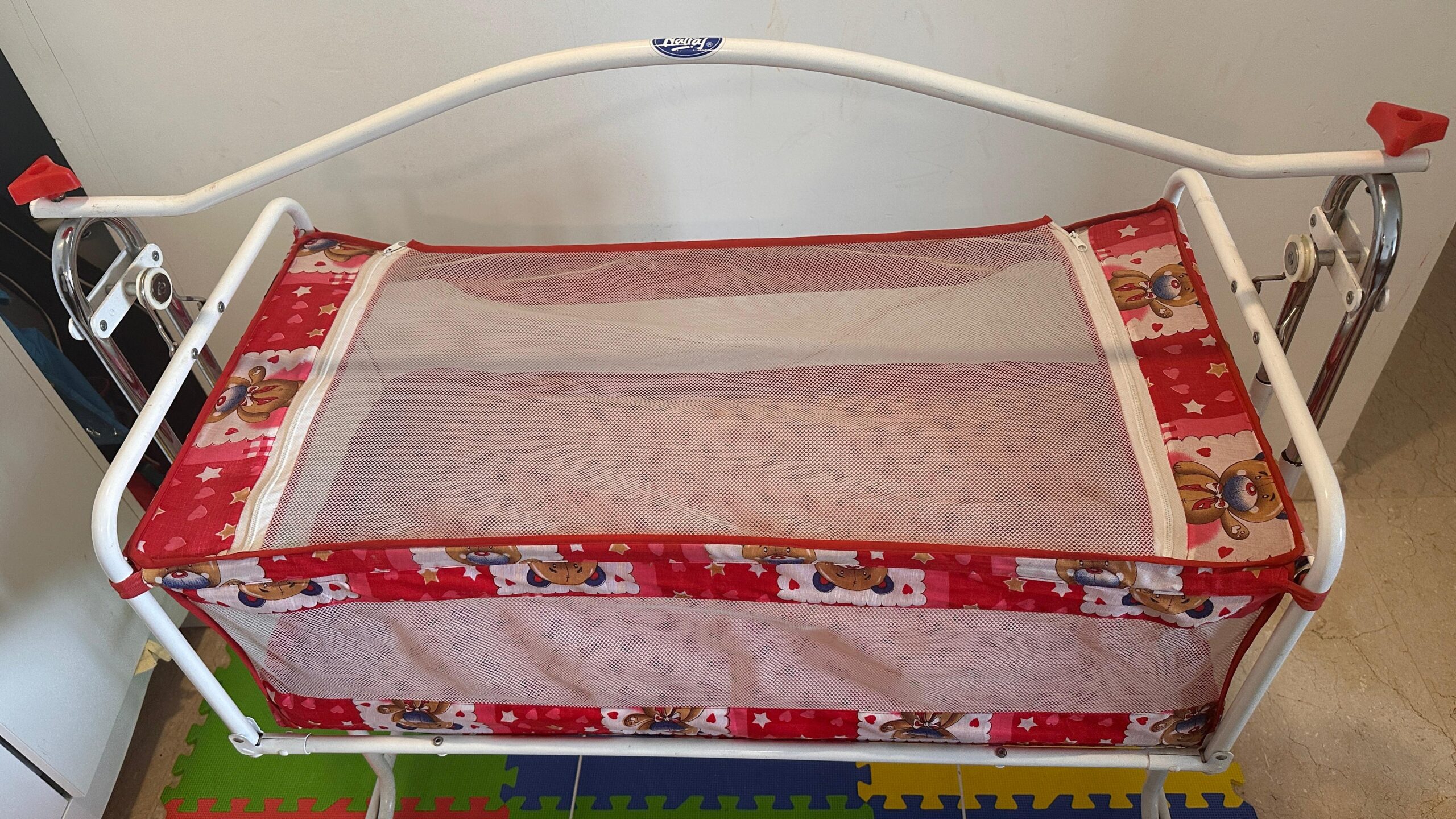 Traditional baby hanging cradle India