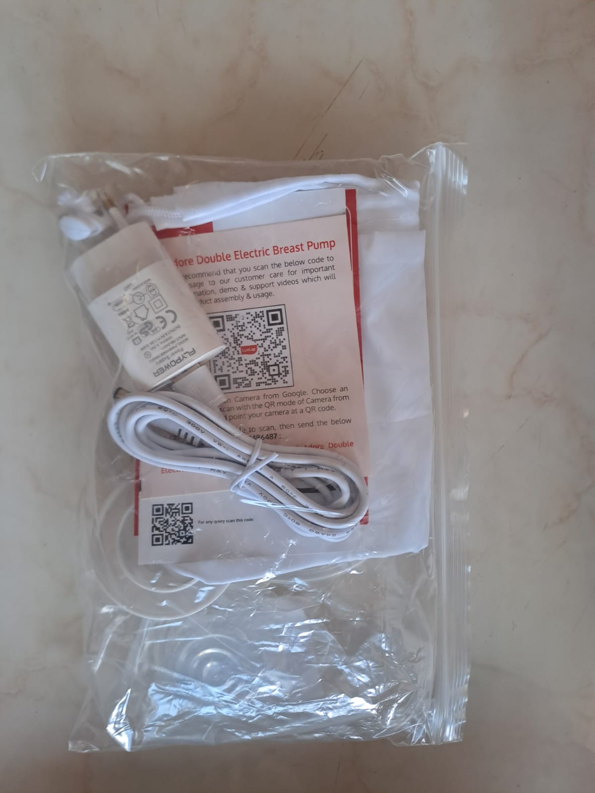 Secondhand LuvLap Adore breastfeeding pump in good condition