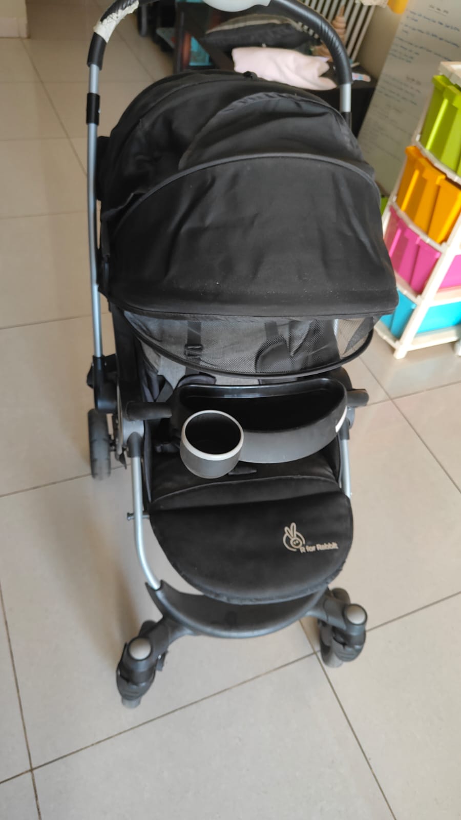 Good condition Second hand R for Rabbit Chocolate Ride Stroller for sale