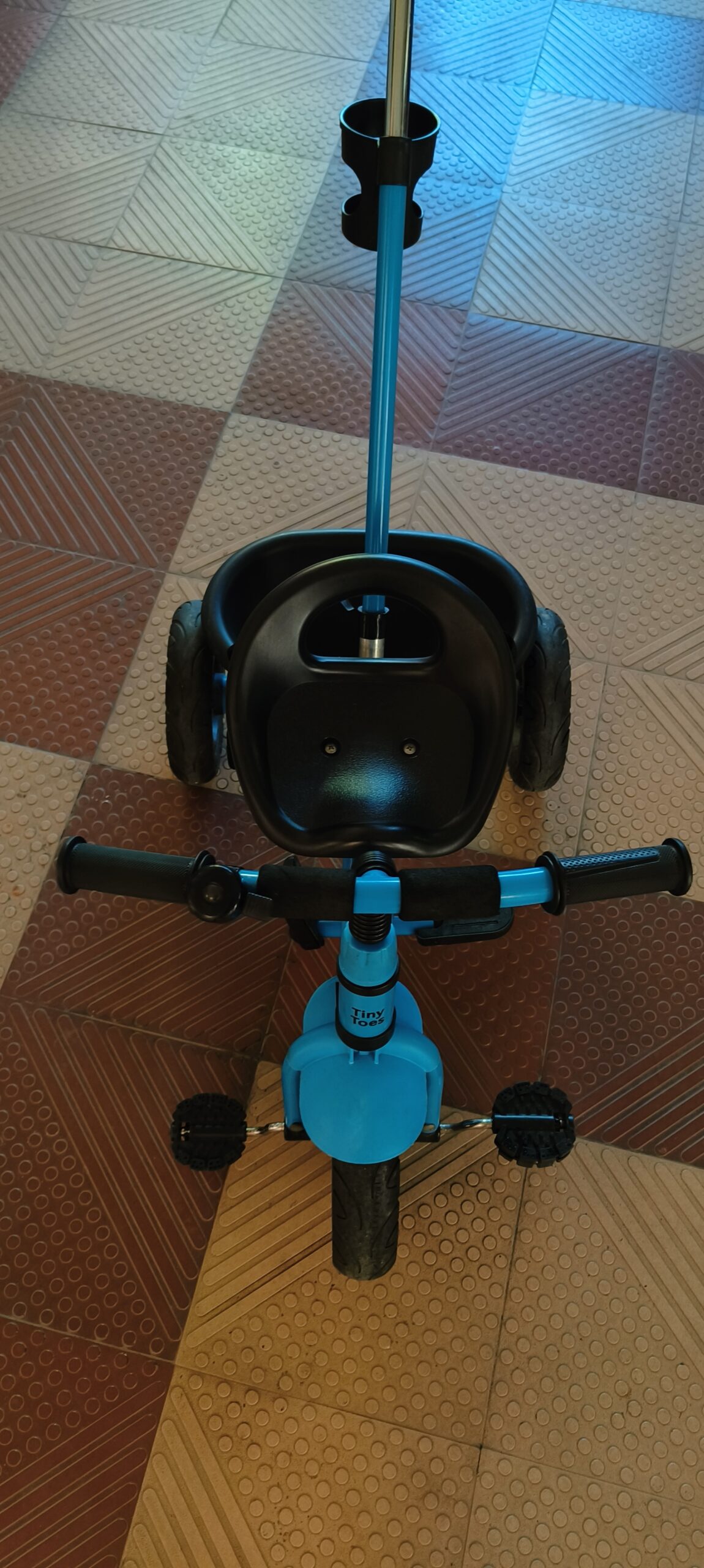 Safe kids tricycle for outdoor play used