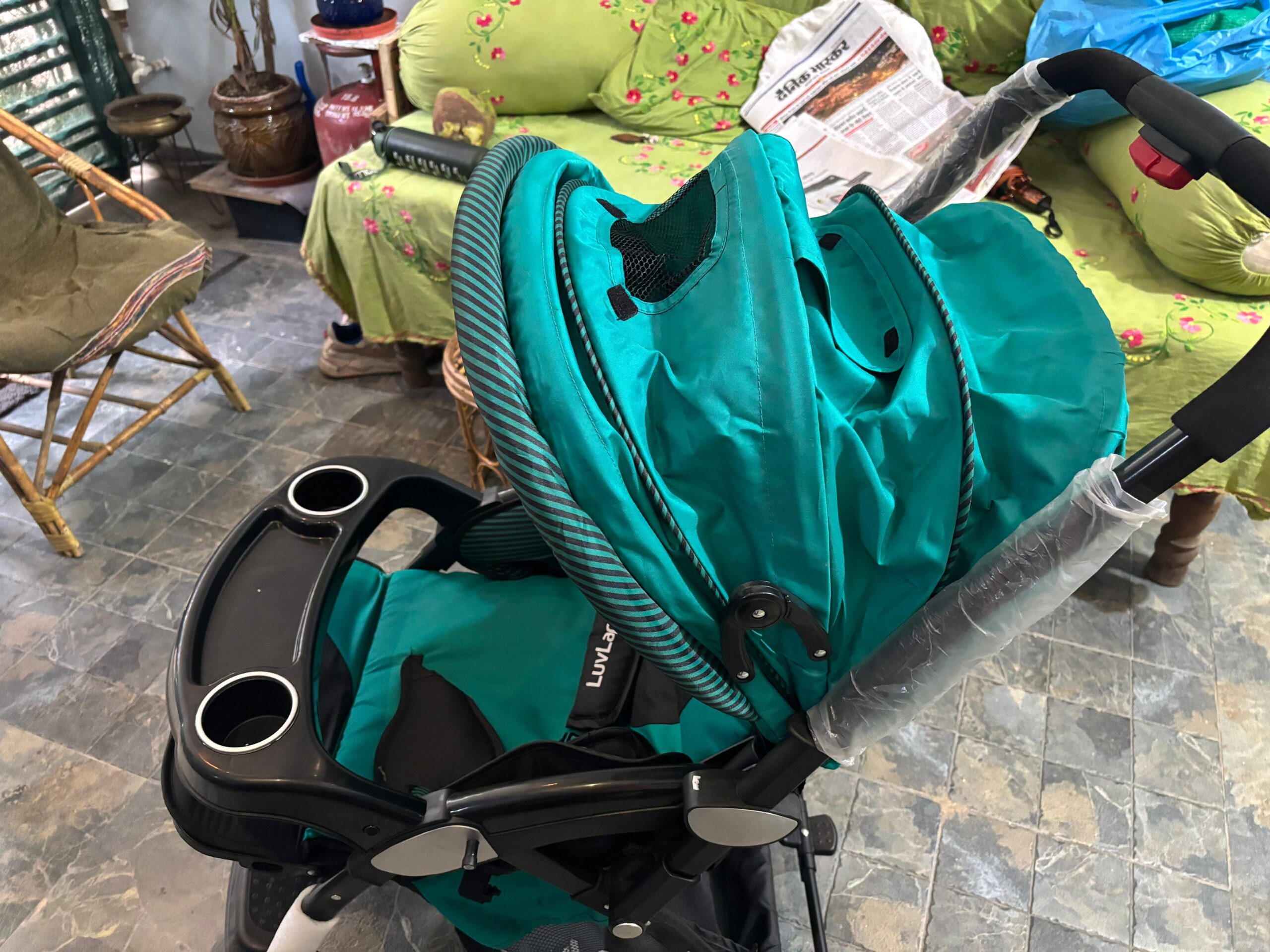 Used LuvLap baby stroller preloved