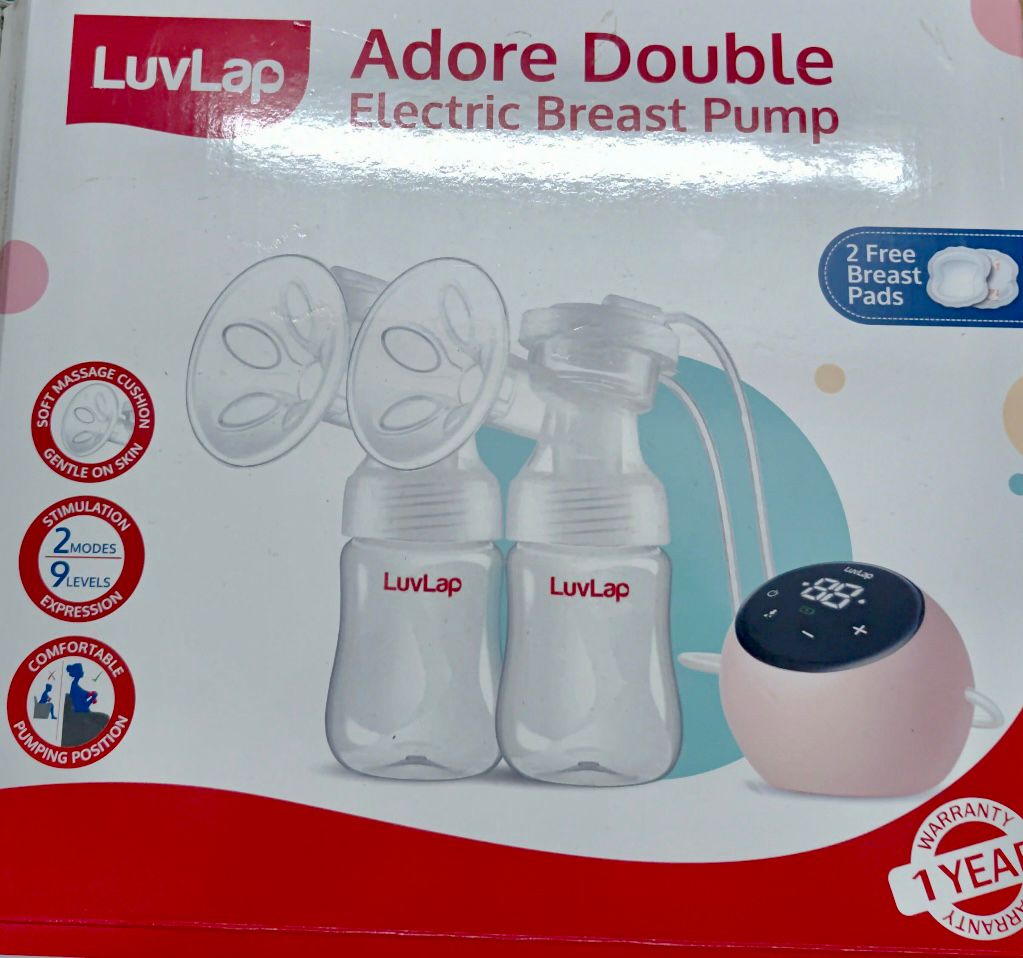 Preowned LuvLap double electric breast pump