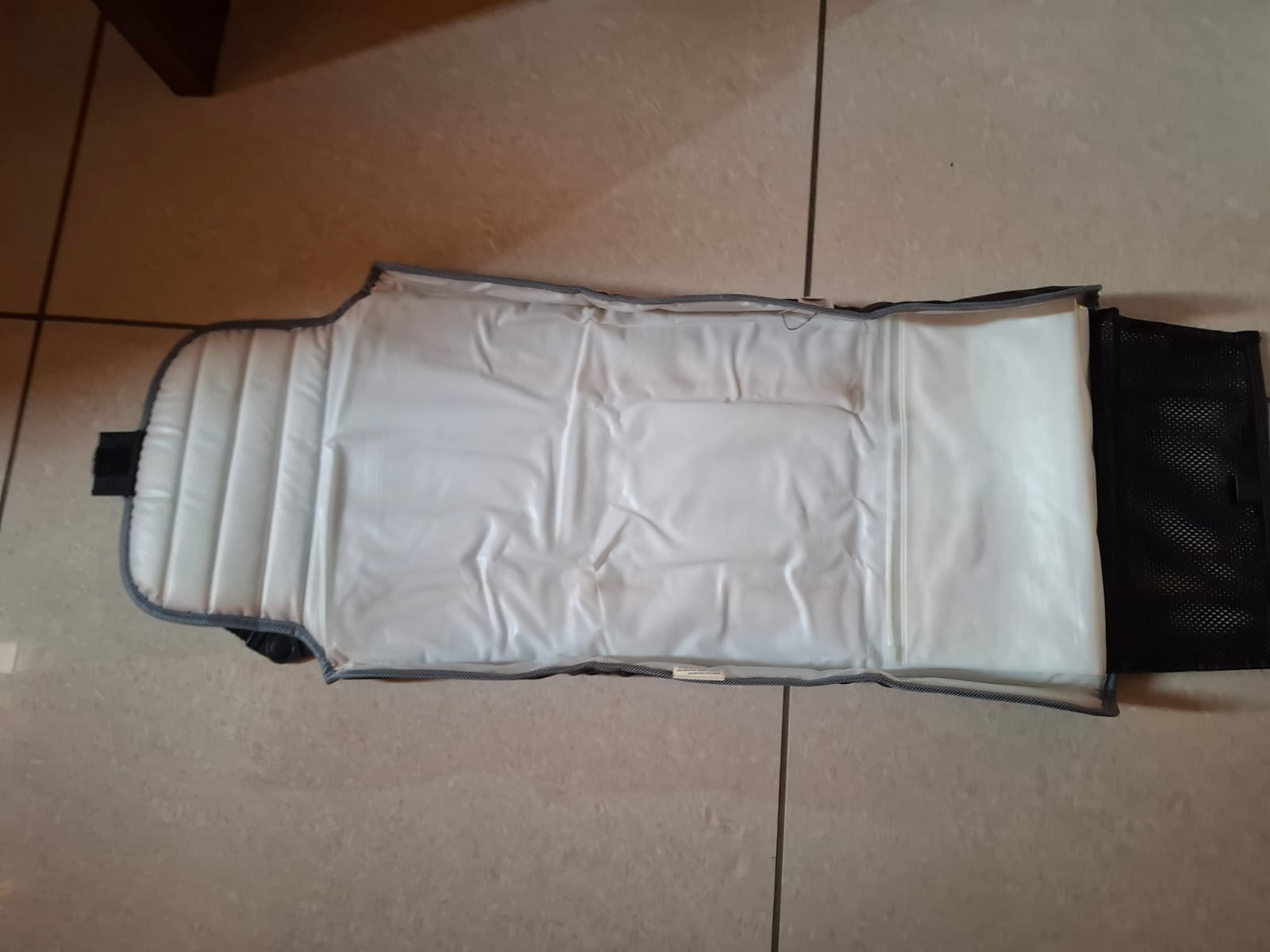 Preowned travel friendly baby changing pad in good condition