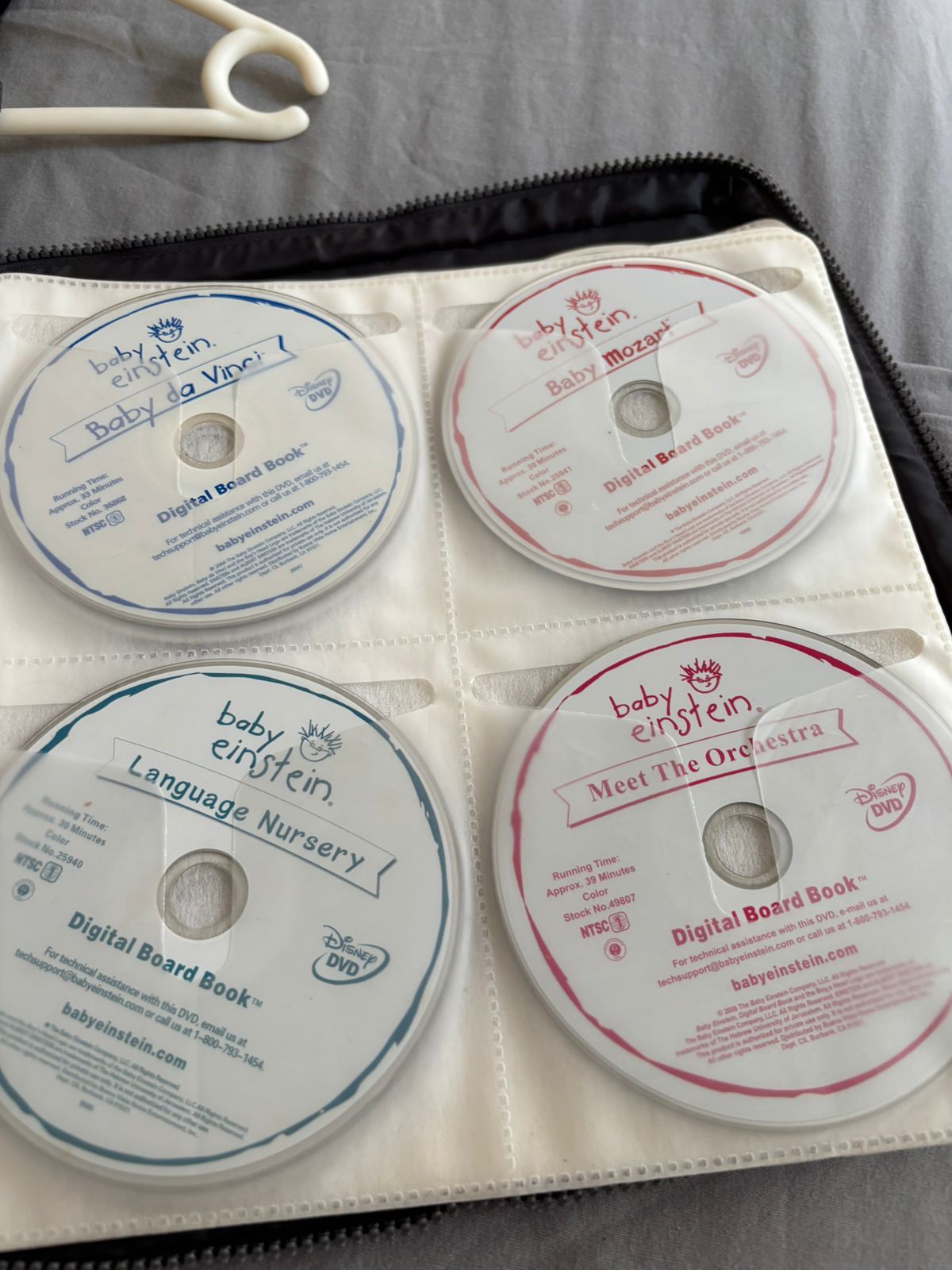 Baby learning CDs Baby Einstein used