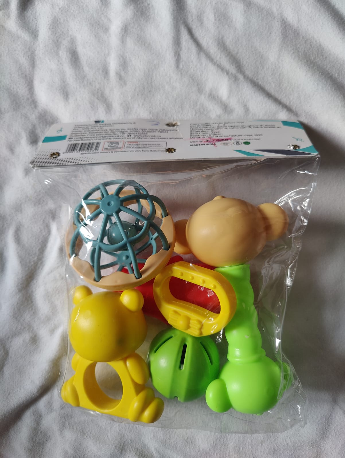 Early learning rattles for babies