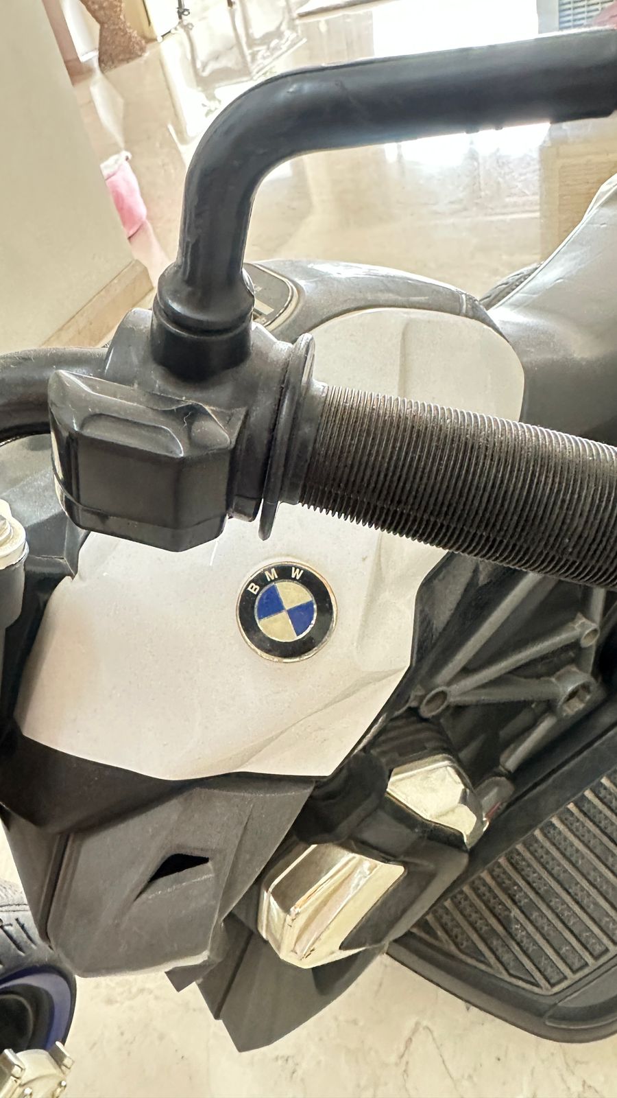 Preowned kids ride on bike in good condition