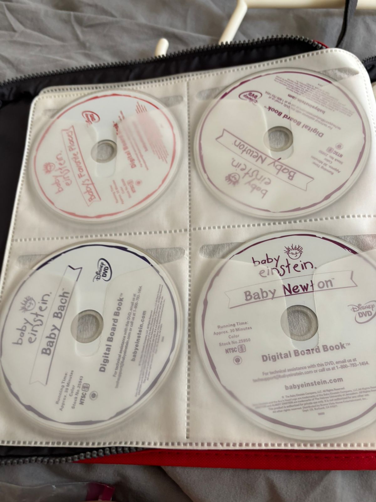 Preowned Baby Einstein CD set